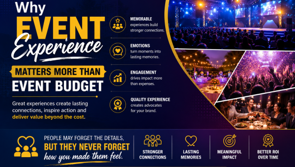 Why Event Experience Matters More Than Event Budget